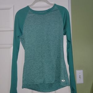 Champion DUODRY+ Teal Workout Long Sleeve